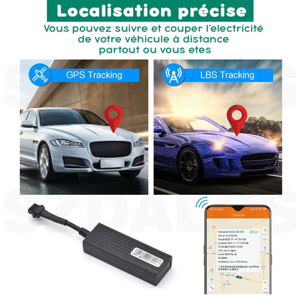 GPS Tracker Intelligent – Localisation & Sécurité Totale pour Moto, Voiture et Bus